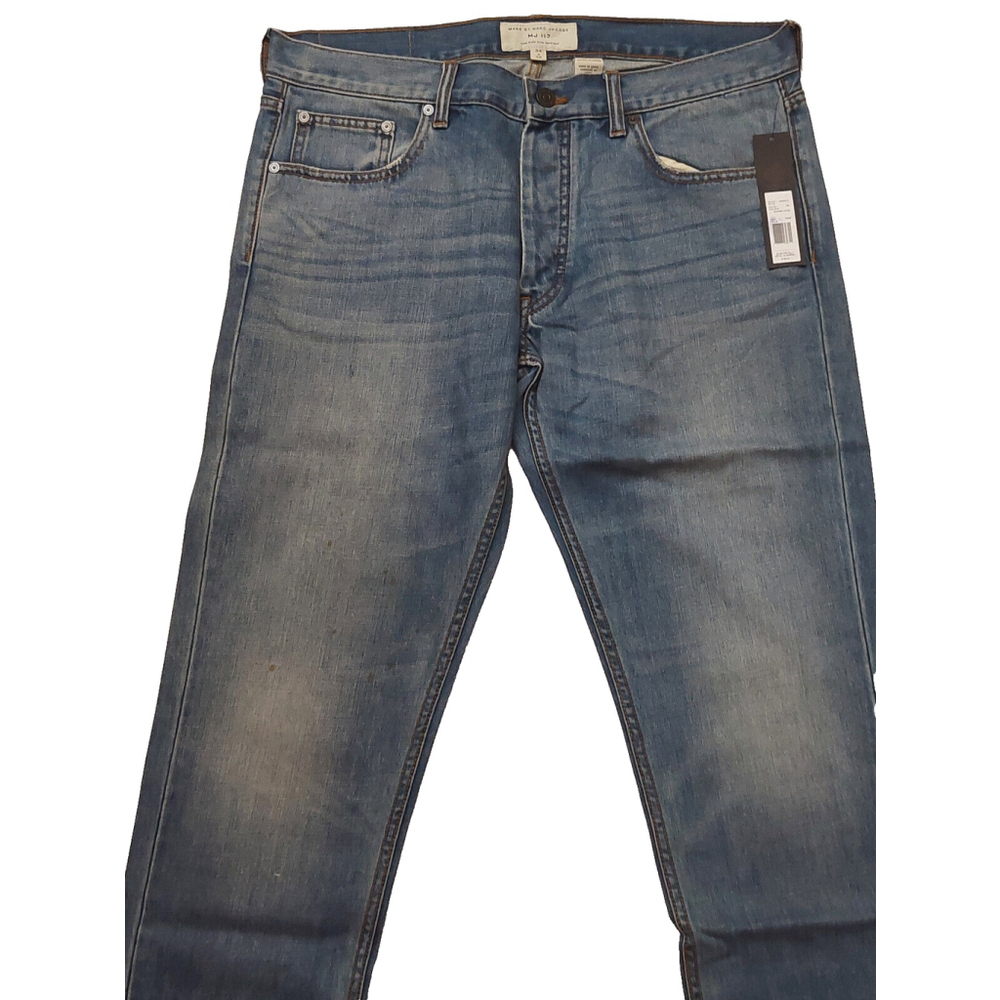 Marc by Marc Jacobs MJ 117 Low Rise Slim Tapered Summer Indigo Jeans 34x36 - Picture 9 of 16